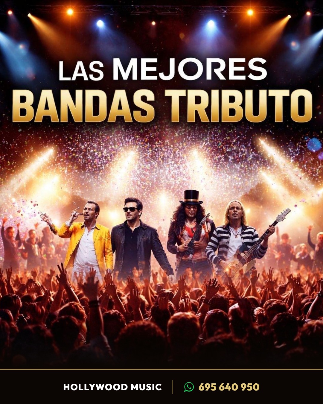 Las mejores bandas tributo — Hollywood Music Management