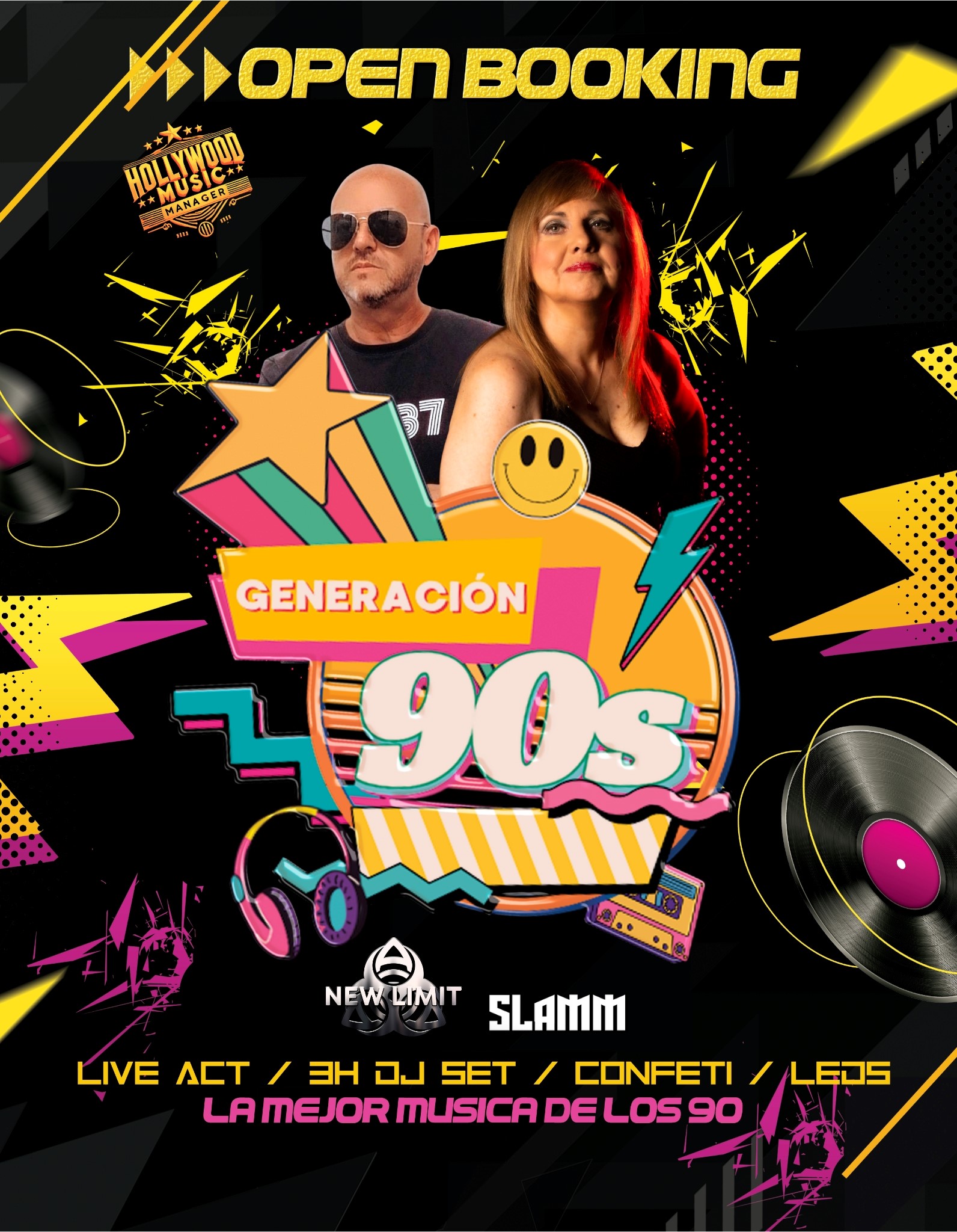 Festival 90s Party — Raul Evoluxion y MM Dejota