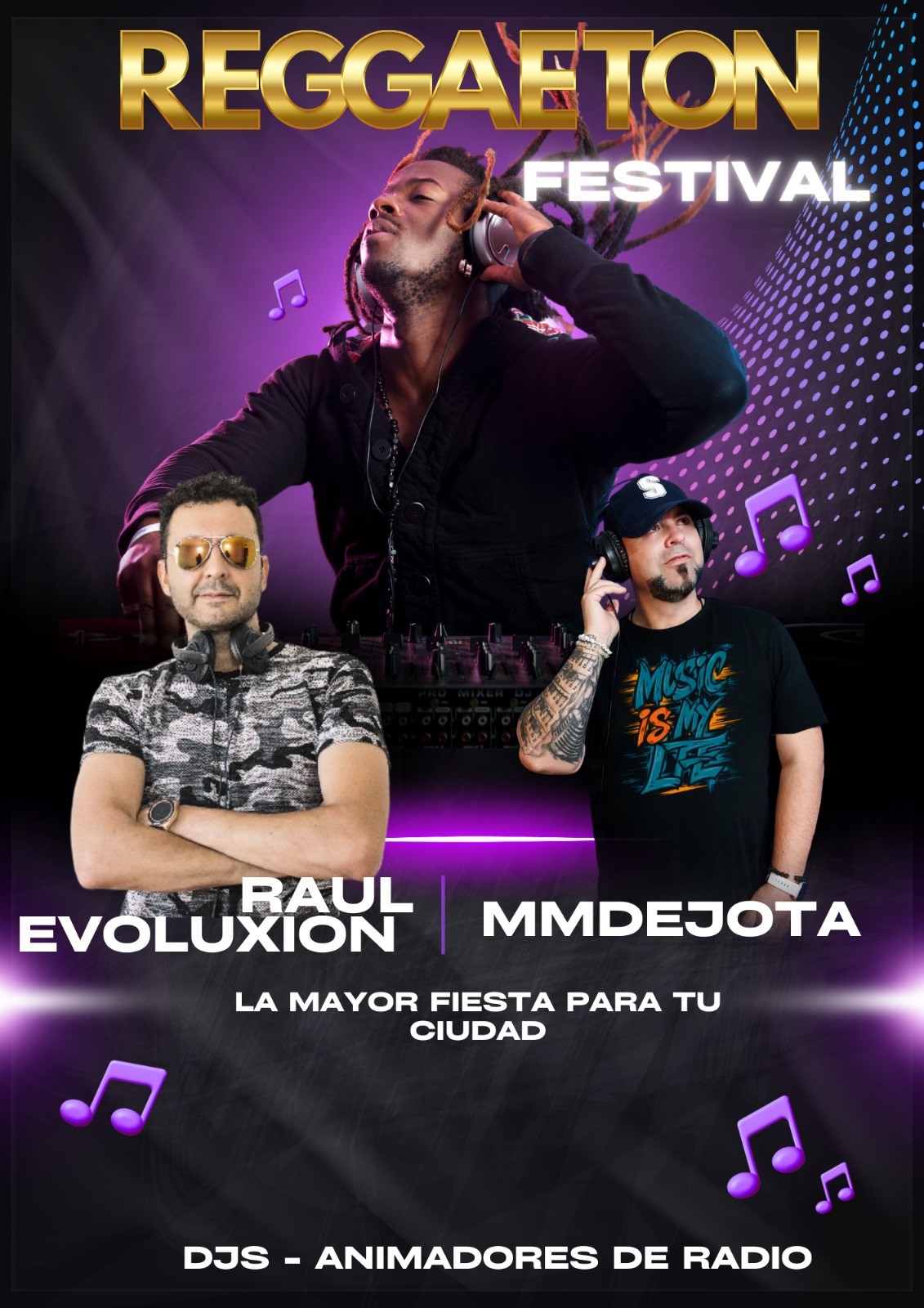 Reggaeton Festival — Raul Evoluxion y MMDeJota