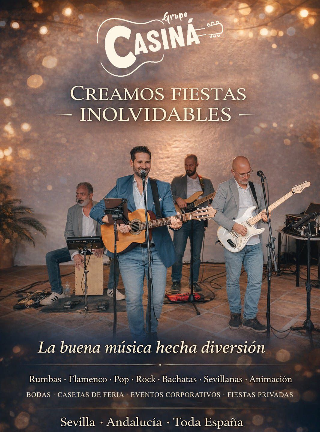 Grupo Casiná — Creamos fiestas inolvidables