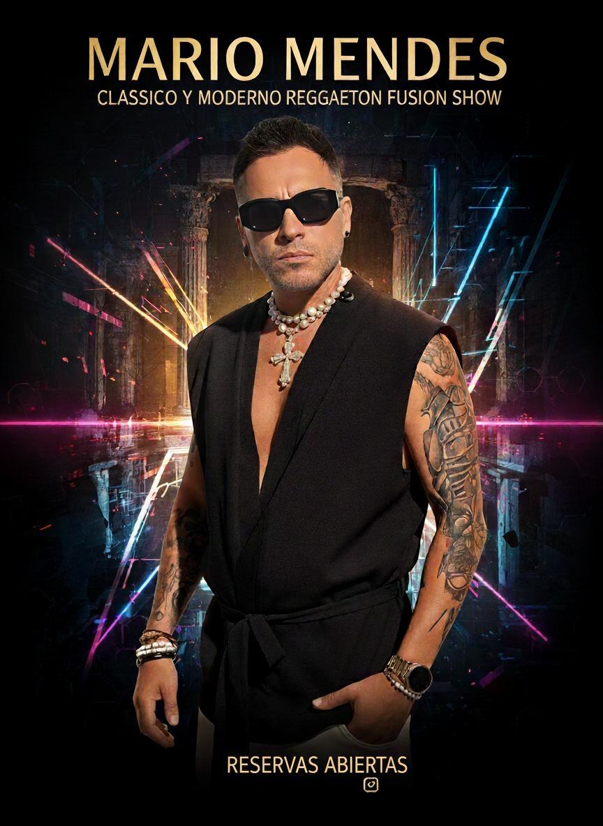Mario Mendes — Clásico y moderno reggaeton fusion show