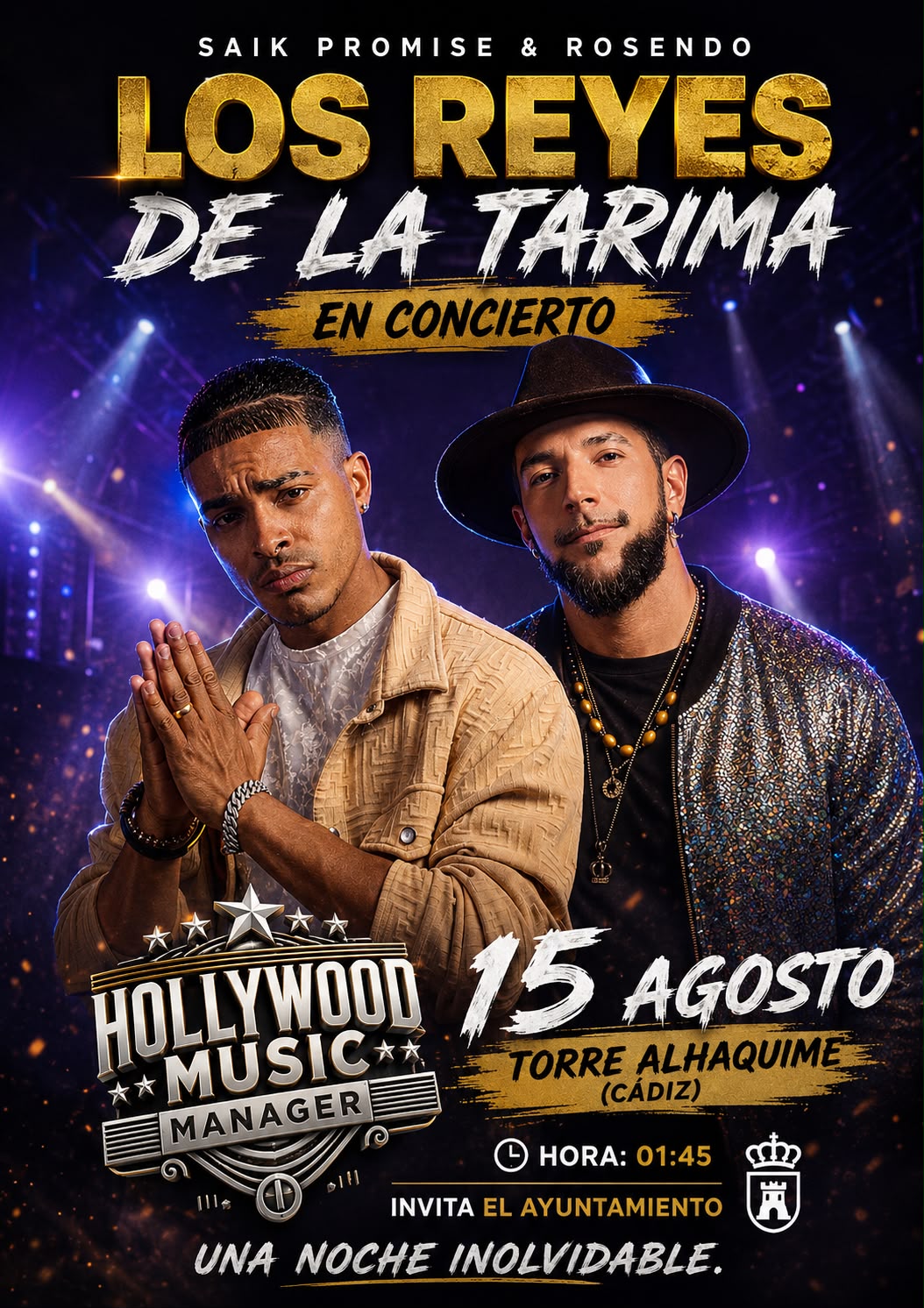 Evento realizado por Hollywood Music Management