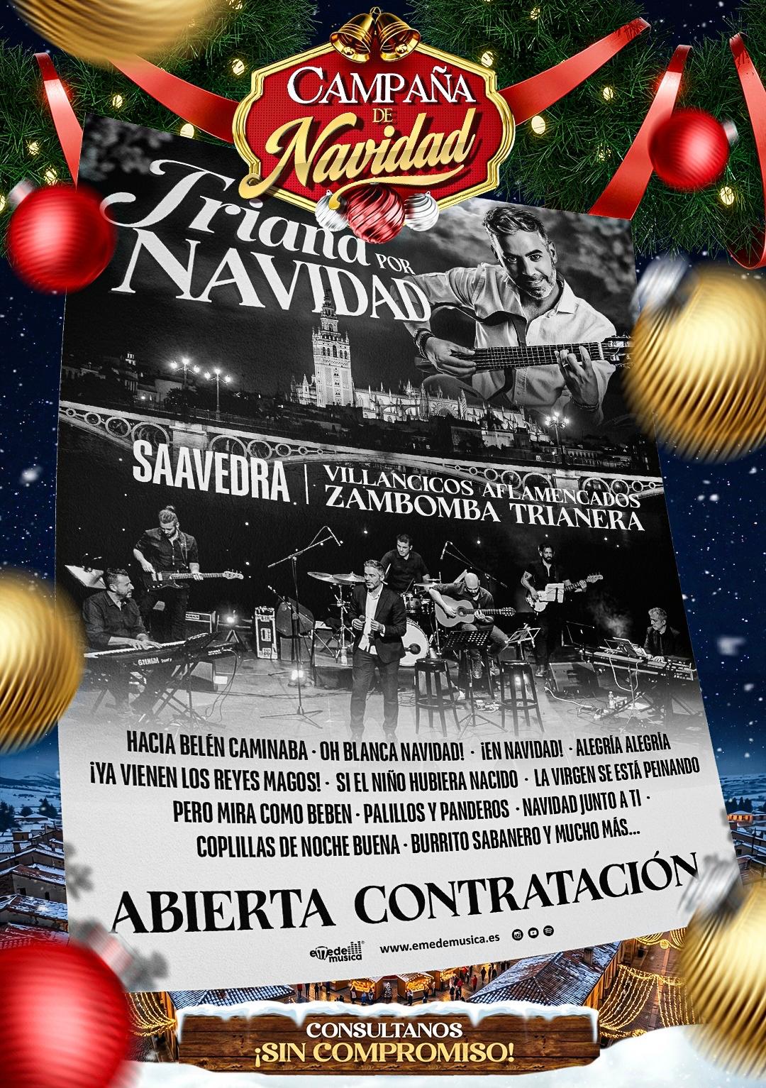 Triana por Navidad — Saavedra, villancicos aflamencados y zambomba trianera