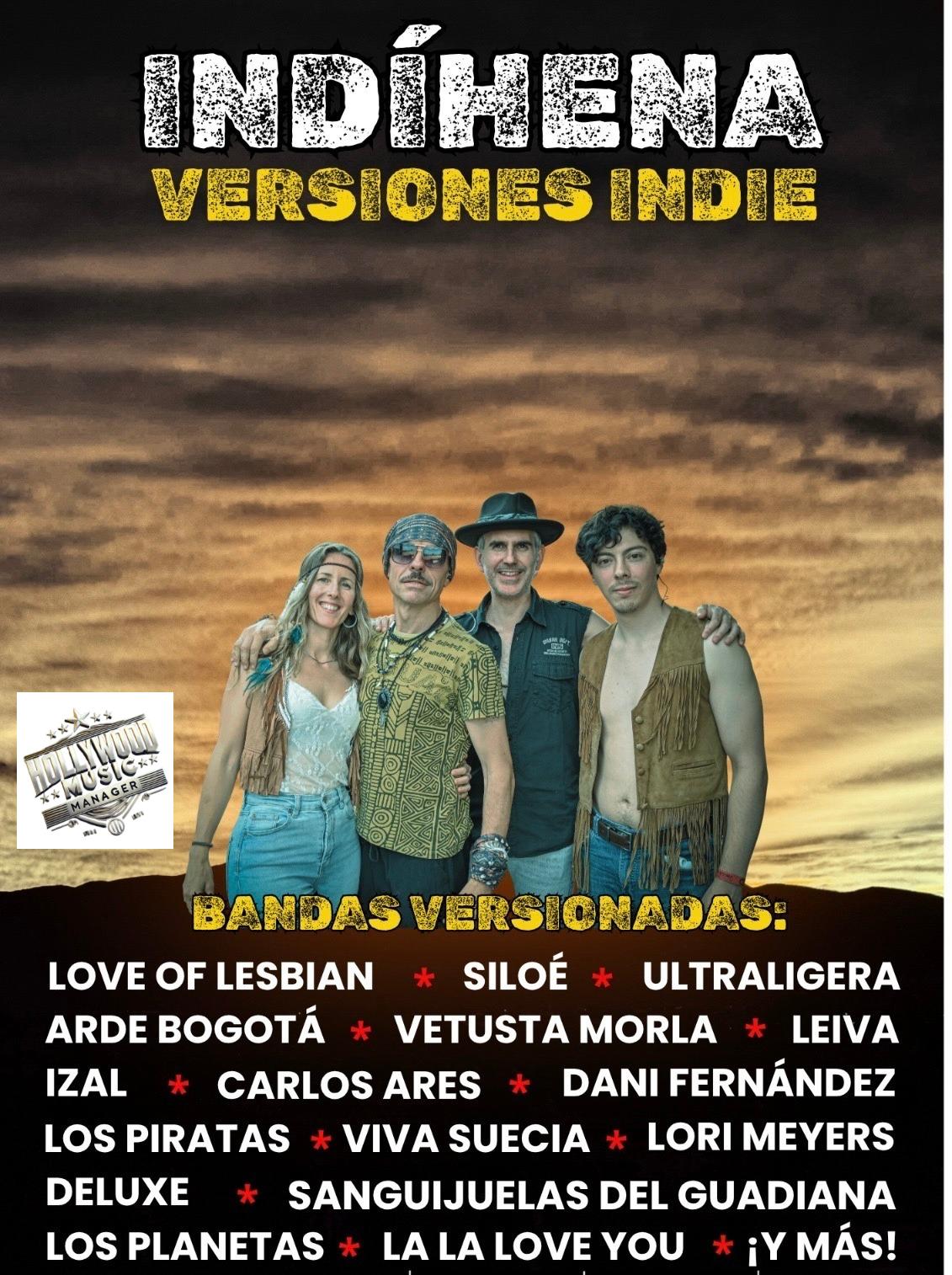 Indíhena — Versiones indie: Love of Lesbian, Vetusta Morla, Leiva y más