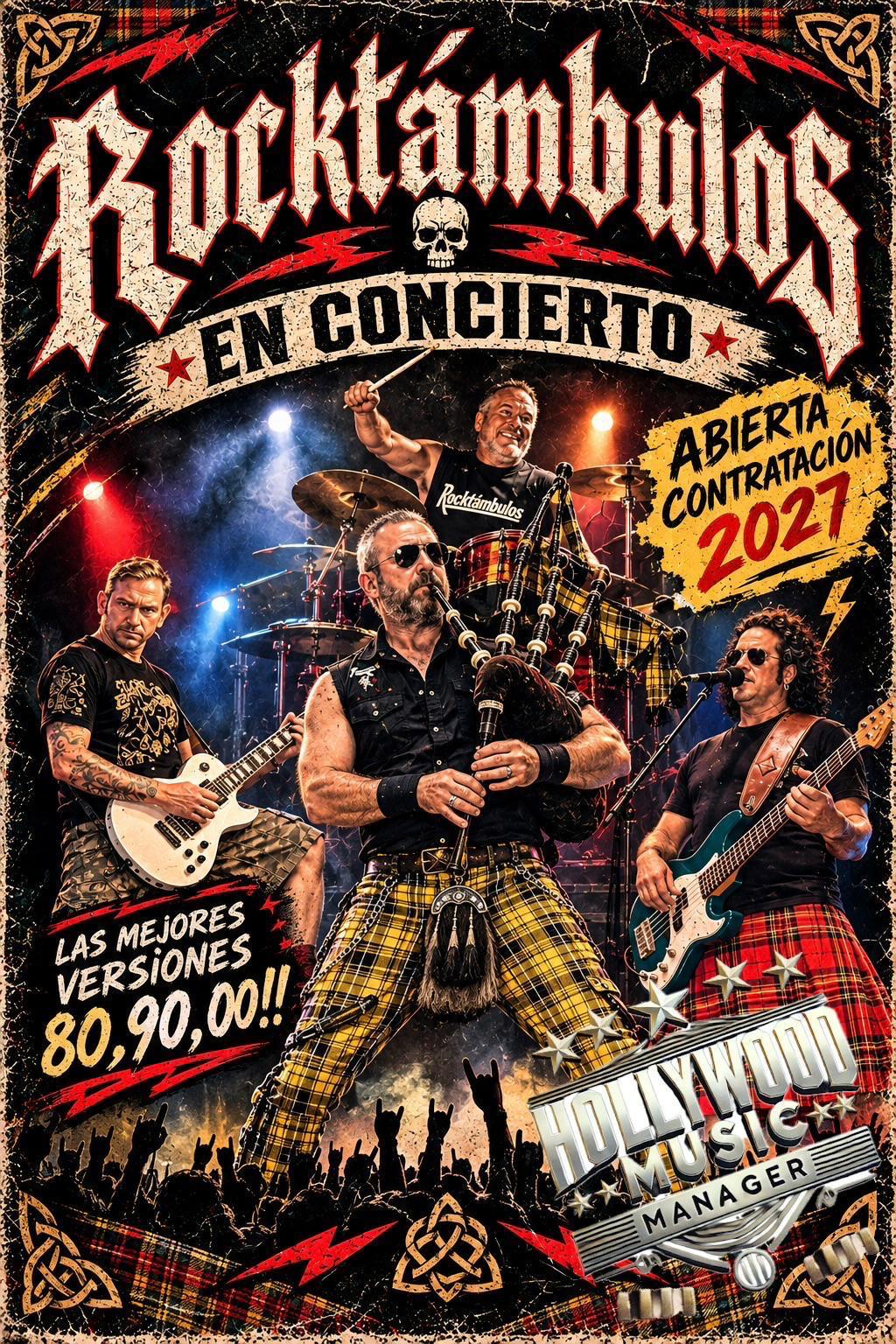 Rocktámbulos — Las mejores versiones de los 80, 90 y 2000